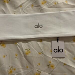 Alo headband white with tag